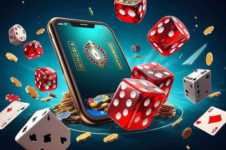 Layar bonus Mega Sevens menampilkan pengganda dan putaran gratis
